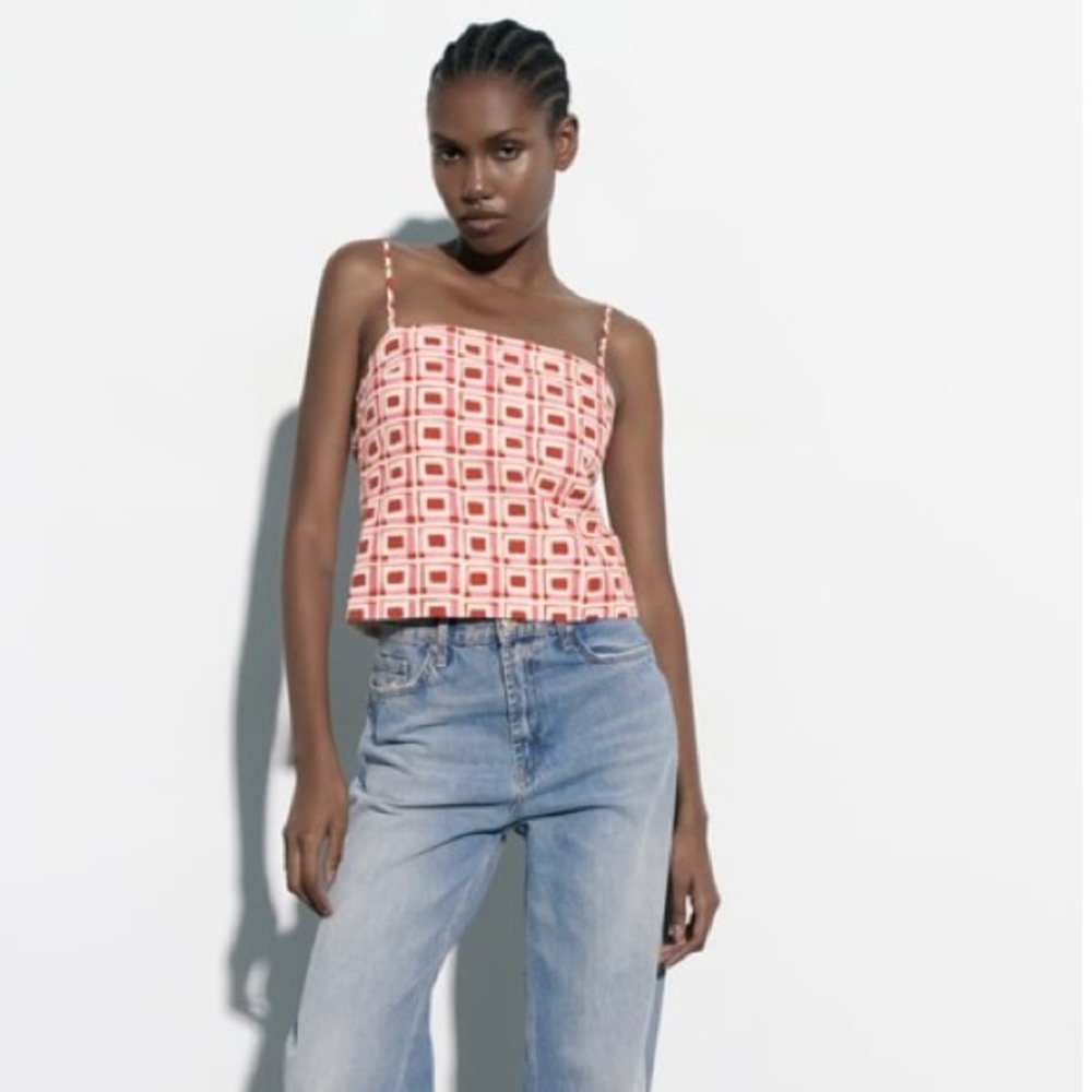 Zara two piece skirt set